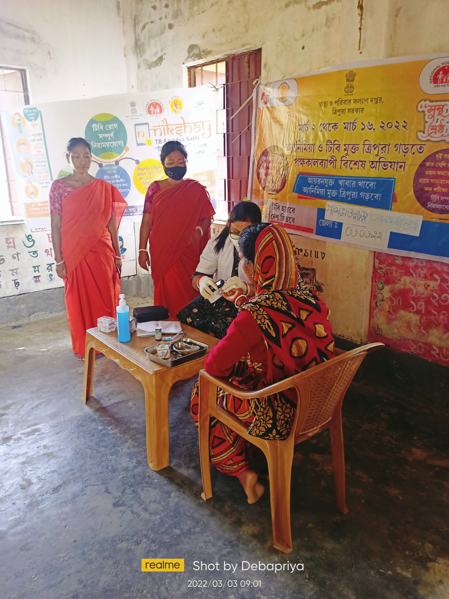 Debapri96243043's tweet photo. AMB and TB MuKt Tripura program conducted in AWC and Salema H.S School under Salema PHC on 03/03/2022 @nhm_tripura @CMO_Dhalai @SALEMA_PHC https://t.co/rQ0lsIpMek