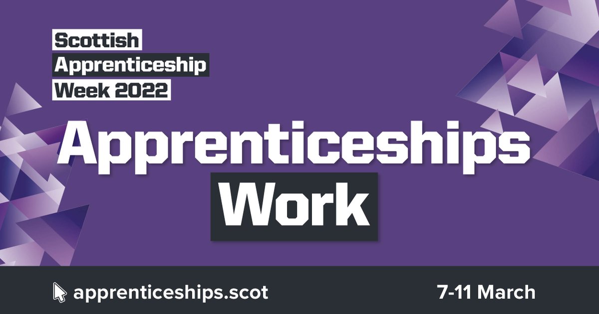 📢CALLING PARENTS & CARERS📢
@DYWScot & @skillsdevscot are hosting a webinar on Thurs 10 March, 6.30pm-7.15pm to help you learn about apprenticeships & how they can support your child to develop skills & gain a qualification, while working: eventbrite.co.uk/e/overview-of-…
#ScotAppWeek22