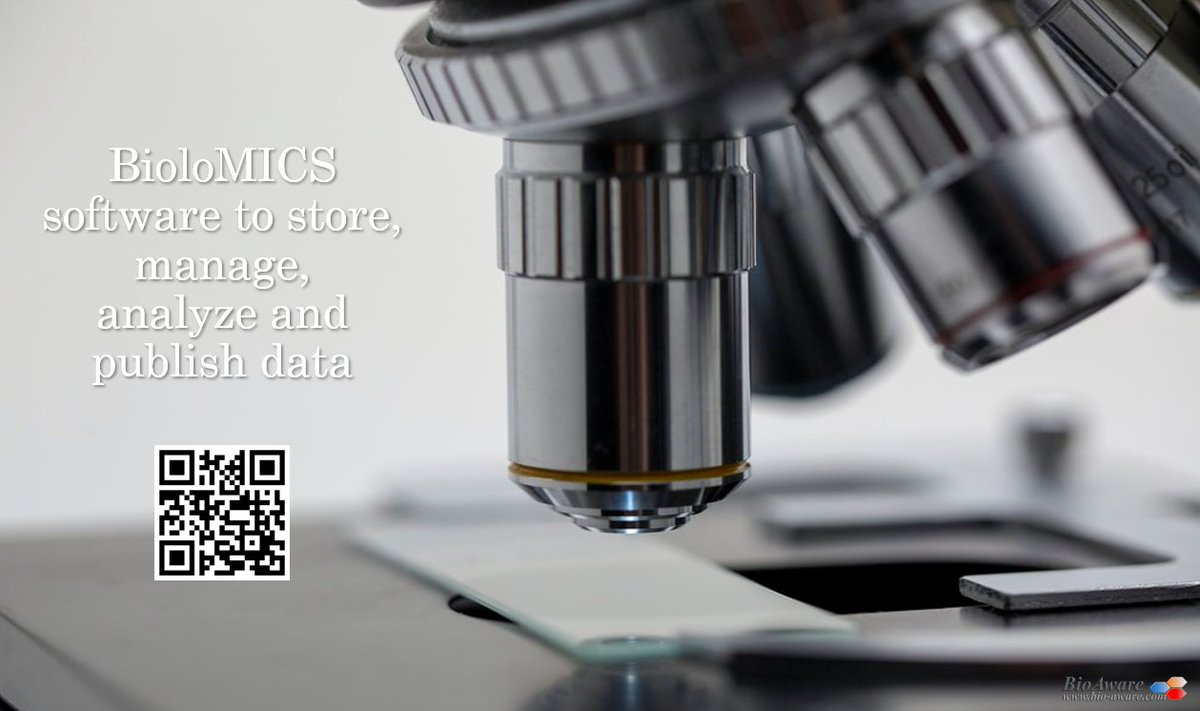 Bio_Aware's tweet image. Are you looking for an all-in-one solution for your data?
Do you want to manage the structure and the rights yourself?
Do you want access your data from anywhere at anytime?

With BioloMICS you can!
bio-aware.com