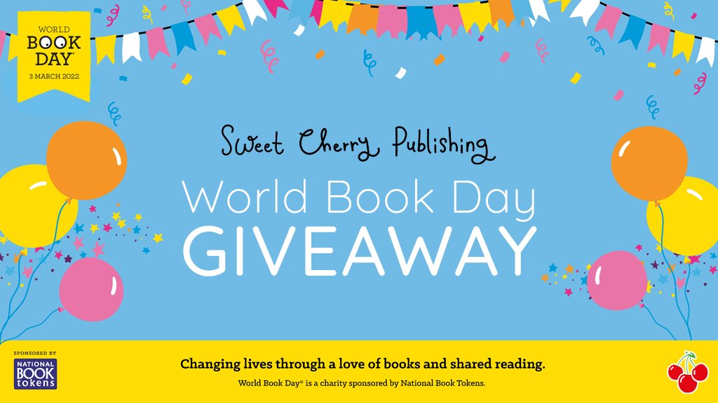 SweetCherryPub's tweet image. 📚✨WORLD BOOK DAY GIVEAWAY ✨📚

#win a box of children&apos;s books worth  £100!

Enter our #WorldBookDay giveaway:
🍒 RT and follow @SweetCherryPub 
📖 Tell us your fave kids&apos; book

[Hosted by @SweetCherryPub. UK only. Ends 3pm on 4th March 2022.]

#WorldBookDay2022  #bookgiveaway