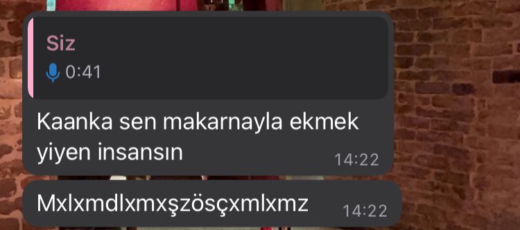 Arkadaşıma diyete başladığımı söylemişimdir :(