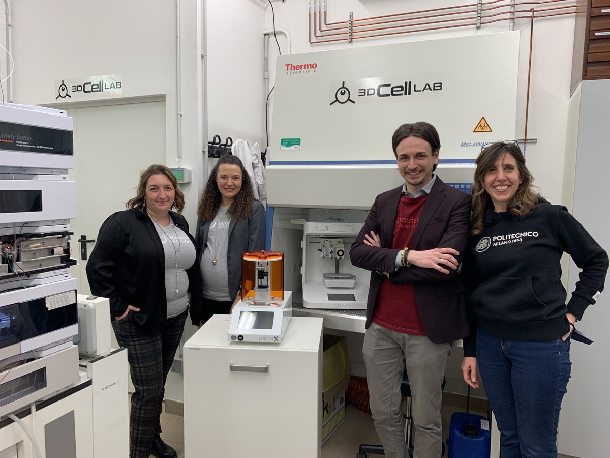 polimi's tweet photo. Utilizzare la stampa 3D per svelare le cause molecolari di patologie neurologiche. Il progetto @polimi finanziato da @FondCariplo #Pitthopkinssyndrome https://t.co/8zLyiyO7dT https://t.co/wFAPdyXyBE