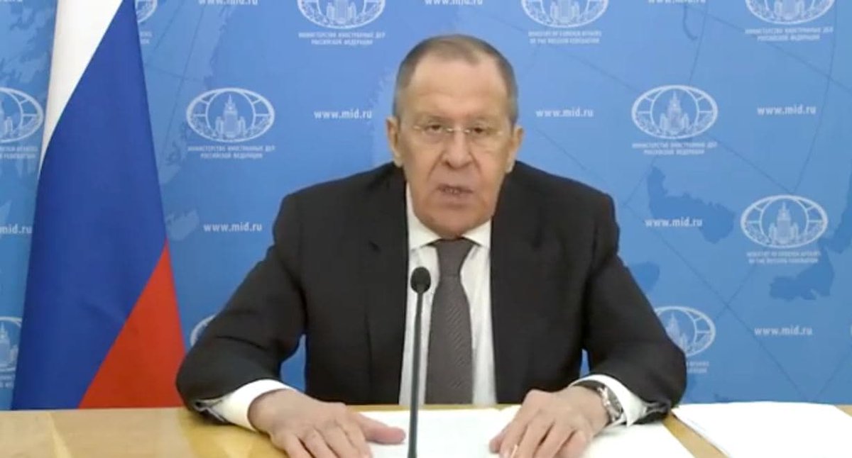 ⚡️Sergueï Lavrov a déclaré mardi lors de la Conférence sur le désarmement que la Russie "ne peut que réagir au danger réel que l'Ukraine acquière des armes nucléaires et prend toutes les mesures pour empêcher cela".