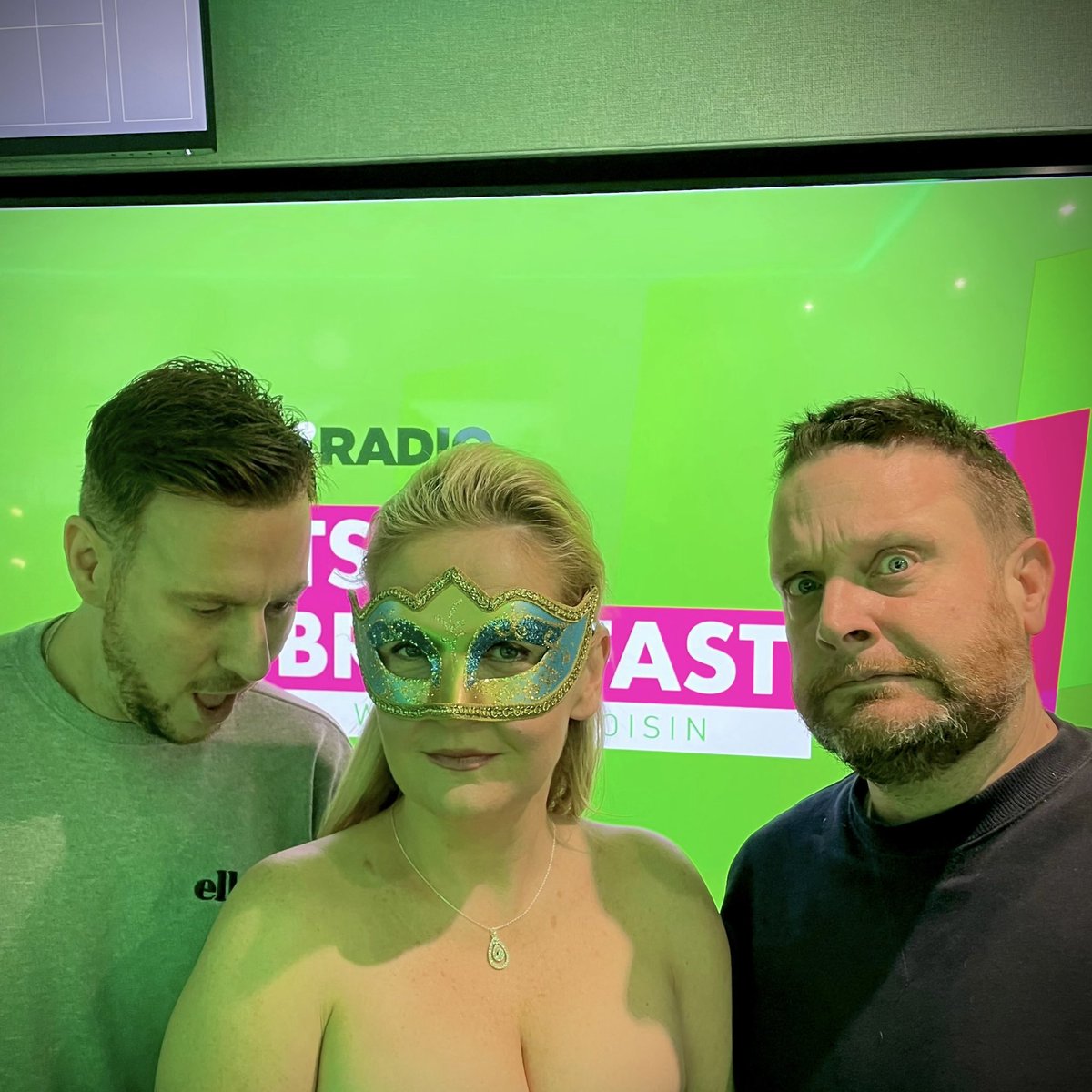 jdandroisin's tweet photo. When we told Roisin that we were all going to dress up as character from our favourite book and…… we didn’t but she came as Anastasia from #50ShadesOfGrey 😂 

#WorldBookDay #JDandRoisin https://t.co/aPTBQTAWg4