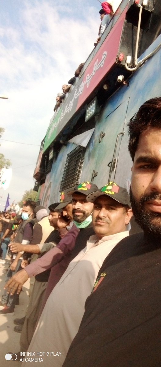 ZaffarAliJamali's tweet photo. Day -5 #LongMarch27thFeb 
Departure from Rahirm Yar khan #PYOJanNisar @BBhuttoZardari https://t.co/aOj4oWxLRW