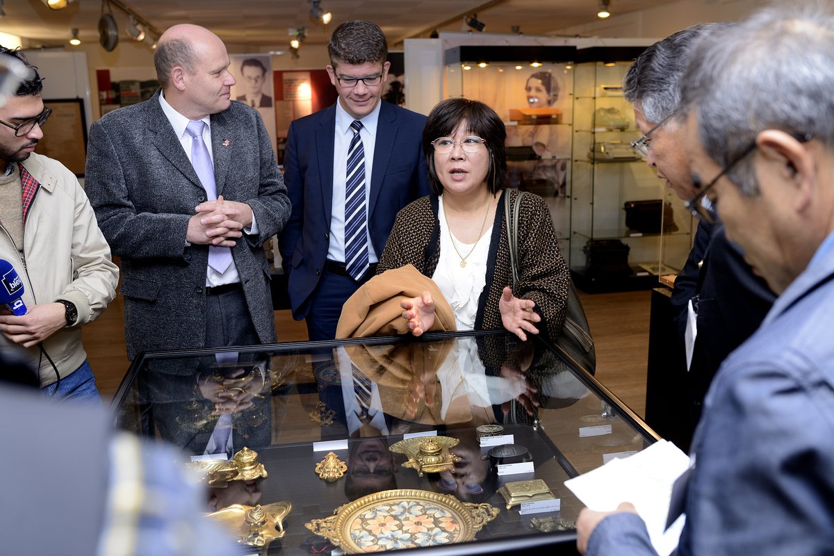 BelfortTourisme's tweet photo. Le musée #Japy de #Beaucourt réouvre ses portes aux visiteurs à compter du mercredi 9 mars ! 

👉 Du mercredi au dimanche de 14h à 17h

👉 À découvrir prochainement : l’exposition temporaire sur la lustrerie proposée par l’association des « Amis du musée

#territoiredebelfort https://t.co/g1CBWjFgOg