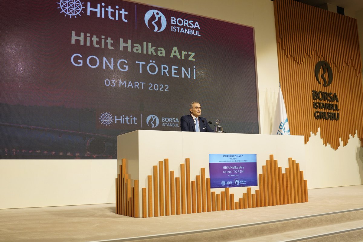 Borsa İstanbul'da gong Hitit Bilgisayar Hizmetleri A.Ş. için çaldı bit.ly/35rsHSf
#Borsaİstanbul #HititBilgisayar #GongTöreni