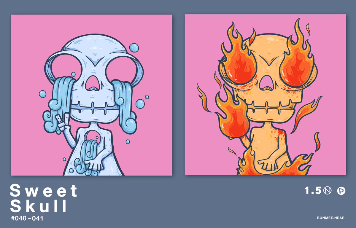 zephys_nft's tweet photo. New drop!!!
“Sweet Skull”
 
#040-041

Price : 1.5 #NEAR 

Paras : https://t.co/nQJ7E6vILm…
Discord : https://t.co/yVnQd6Rqn5

@ParasHQ @NEARProtocol 
#NFTs #NFT #NFTCommumity #NFTTHAILAND #NFTdrop #nftart #NFTProject #paras #PARASnft https://t.co/pct2rJUQmM