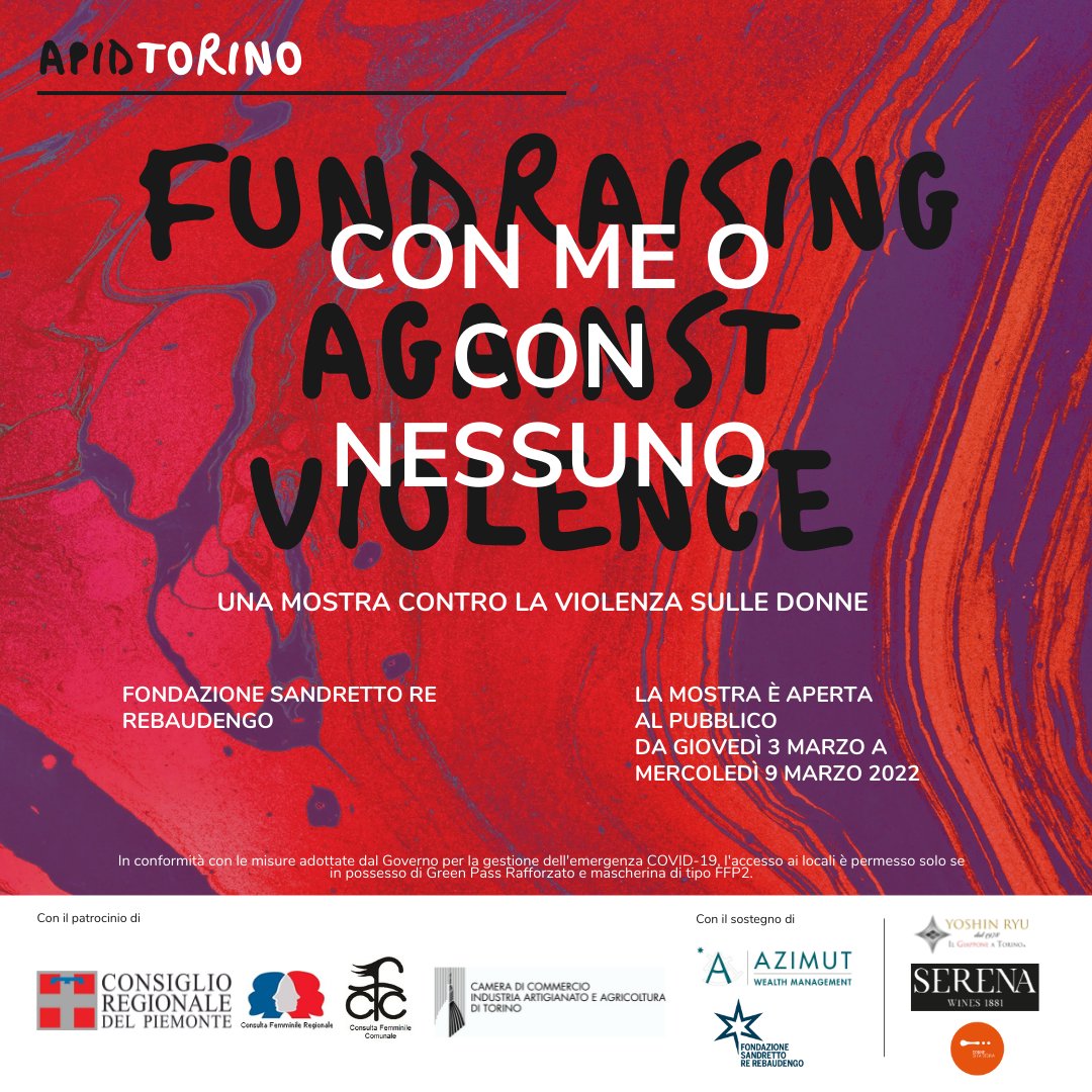 ApidTorino's tweet photo. "Con me o con nessuno" è la mostra contro la violenza sulle donne curata da @ApidTorino inaugurata ieri presso la Fondazione Sandretto Re Rebaudengo.
Da oggi fino a mercoledì 9 marzo sarà aperta al pubblico e a tutti e tutte coloro che cercano una riflessione sul tema.
#apiDonna https://t.co/fvSH4jtY2c