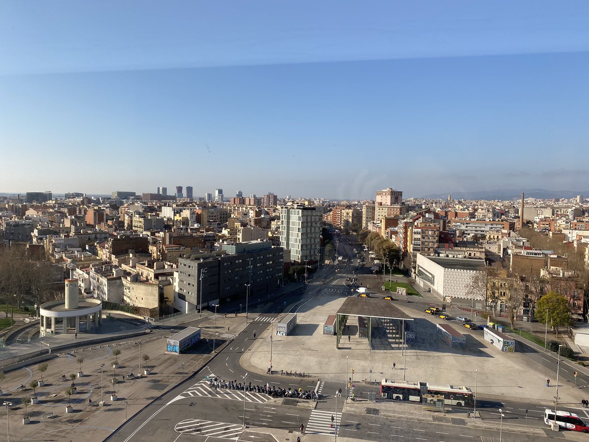 IBTwi's tweet photo. Beautiful morning the last day of #MWC22. It has felt quite special to be back in Barcelona. Had my reservations before coming but it was definitely worth it and experience firsthand the great momentum behind Open RAN. https://t.co/Vn17N6rVGJ