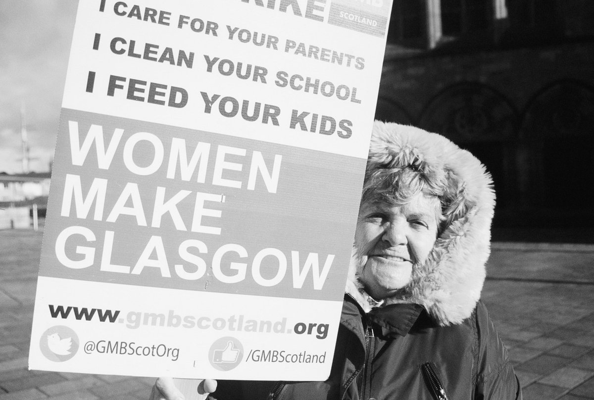 GMBGlasgowCC's tweet photo. 🚨 97.8% vote for yes for strike action 🚨

97.8% of GMB members who returned ballots from social care, cleaning and catering staff voted to walk out. 

@GlasgowCC eliminate pay discrimination before it’s too late 

https://t.co/vgIETyMsqJ https://t.co/TDBLDOhFuE
