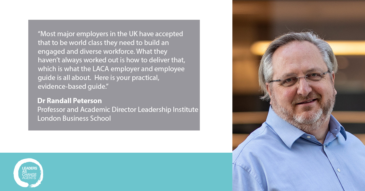LBS’s @DrRSPeterson has contributed to the <a href="/uk_laca/">Leaders as Change Agents - Be The Change</a> #LACAGuide, a new framework designed to help business leaders implement policies that drive greater inclusion, fairness, opportunity and productivity within their teams. Download: ow.ly/Z0HV50I8l7K #DiversityandInclusion