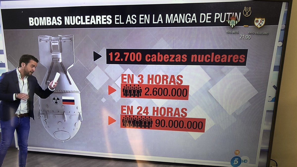 BrioEnfurecida's tweet photo. yo pediría por favor a las televisiones que se solidaricen con los hijos que tenemos a nuestras madres en WhatsApp y que llevamos DOS AÑOS oyéndolas hablar con miedo del covid y ahora empiezan con una guerra nuclear https://t.co/nZmhEgVybV
