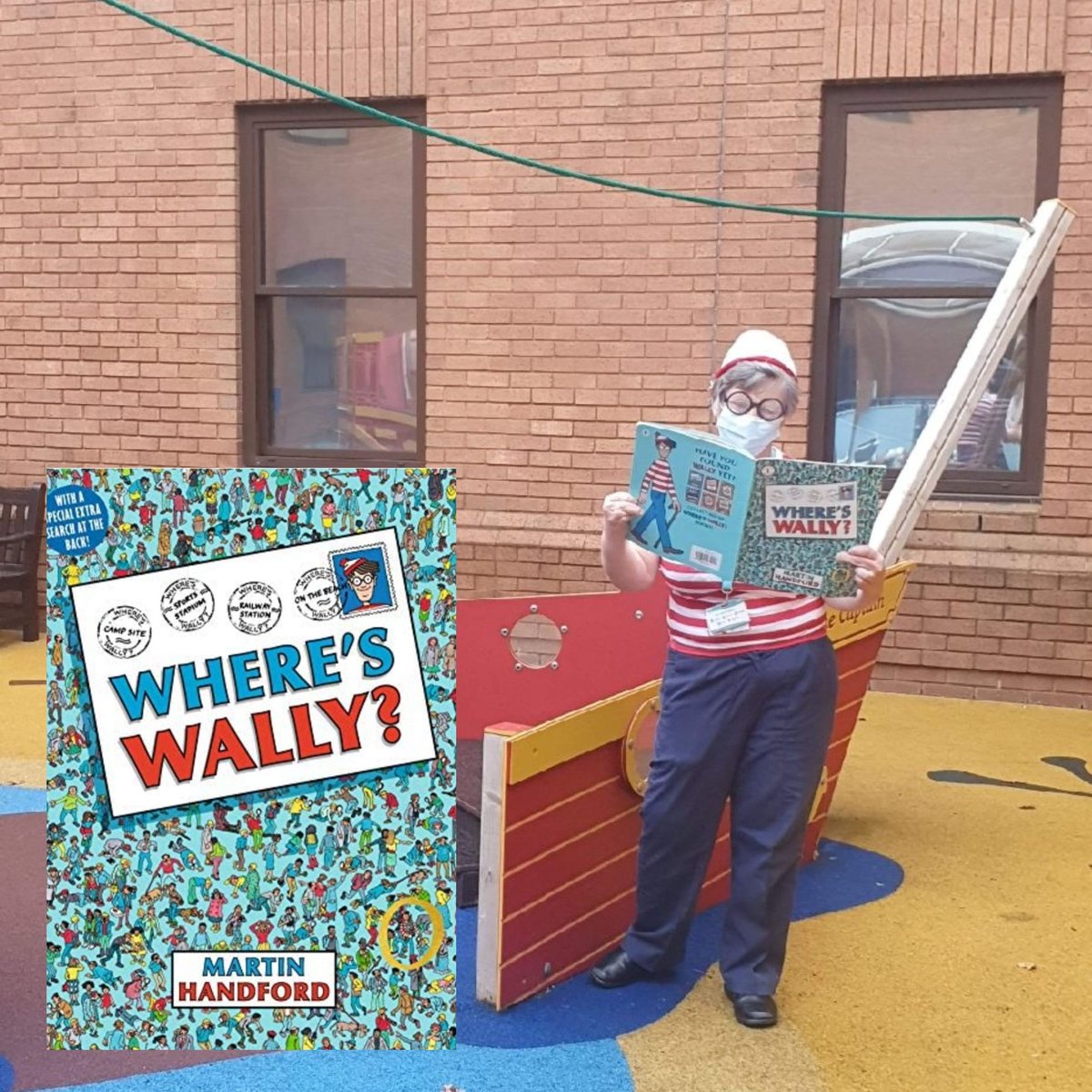 This book sure is a firm favourite on Ward B10/ B11.. @whereswally 👀

🔴⚪️🔴⚪️

#distractiontechniques
#whereswally 
#WorldBookDay #worldbookday2022 #paediatrics #childrensward #childfriendly #patientexperience #positiveexperiences #booksarefun #booksforkids