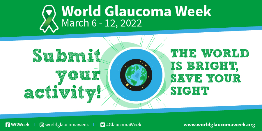 Join us during the World Glaucoma Week March 6-12, 2022. Submit your activity online or search on our website and find the activities near you.  Learn more here 👉 worldglaucomaweek.org   #WGA #glaucoma #WGW2022