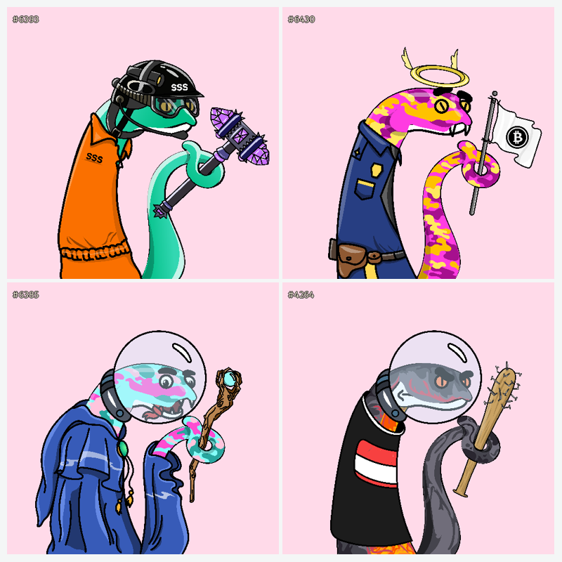 MediaProNetCom's tweet photo. 📣 Snake VIP Club | #NFT on #OpenSea by @256cub
#FREE NFT #Giveaway 28 Feb 2022 - 06 Mar 2022
💯 https://t.co/tdiGPgRd5x
#MimiPink #SnakeVIPClub #NFTCollection #NFTCommunity #NFTs #NFTart #NFTartist #NFTDrop #NFTGiveaway
https://t.co/AT3rwl6531 https://t.co/lPzY0ZWwZ4