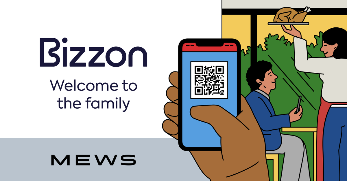 MewsSystems's tweet photo. We’re thrilled to announce that Mews has acquired Bizzon, a leading hospitality POS platform.
It’s the biggest expansion of our core product, giving hoteliers and guests a more seamless hospitality experience. Welcome to the Bizzon team! Find out more: https://t.co/5dqGUVkYsn https://t.co/XRZ7LG8l5p
