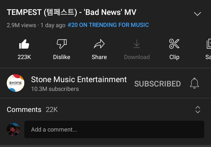 HUBIMEMES's tweet photo. THE POWER OF TEMPEST WE'RE #20 TRENDING FOR MUSIC AAAAA https://t.co/tsfXsgF62b