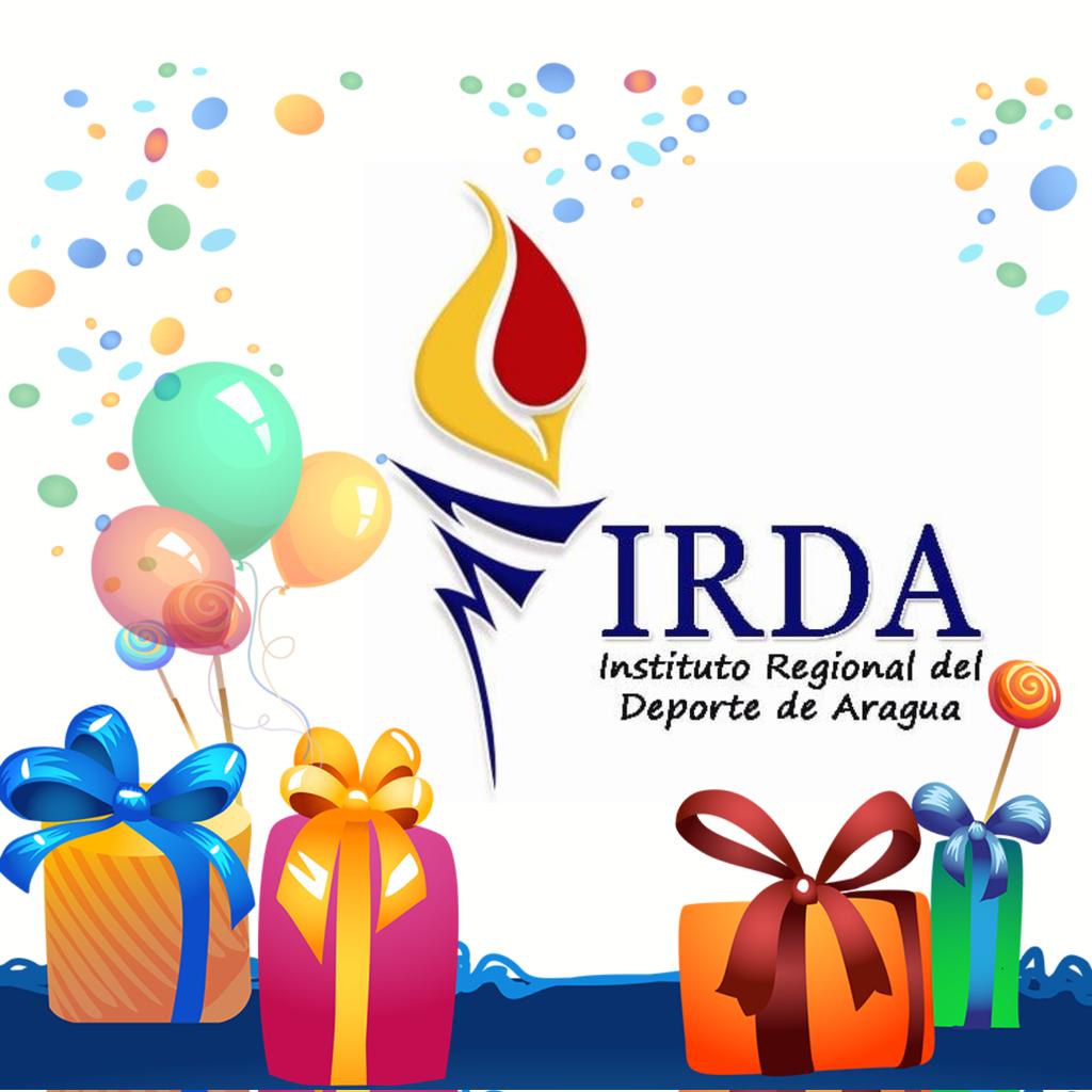 Hoy 3 de marzo cumple 25 años el Instituto Regional del Deporte de Aragua. Feliz cumpleaños IRDA 🥳