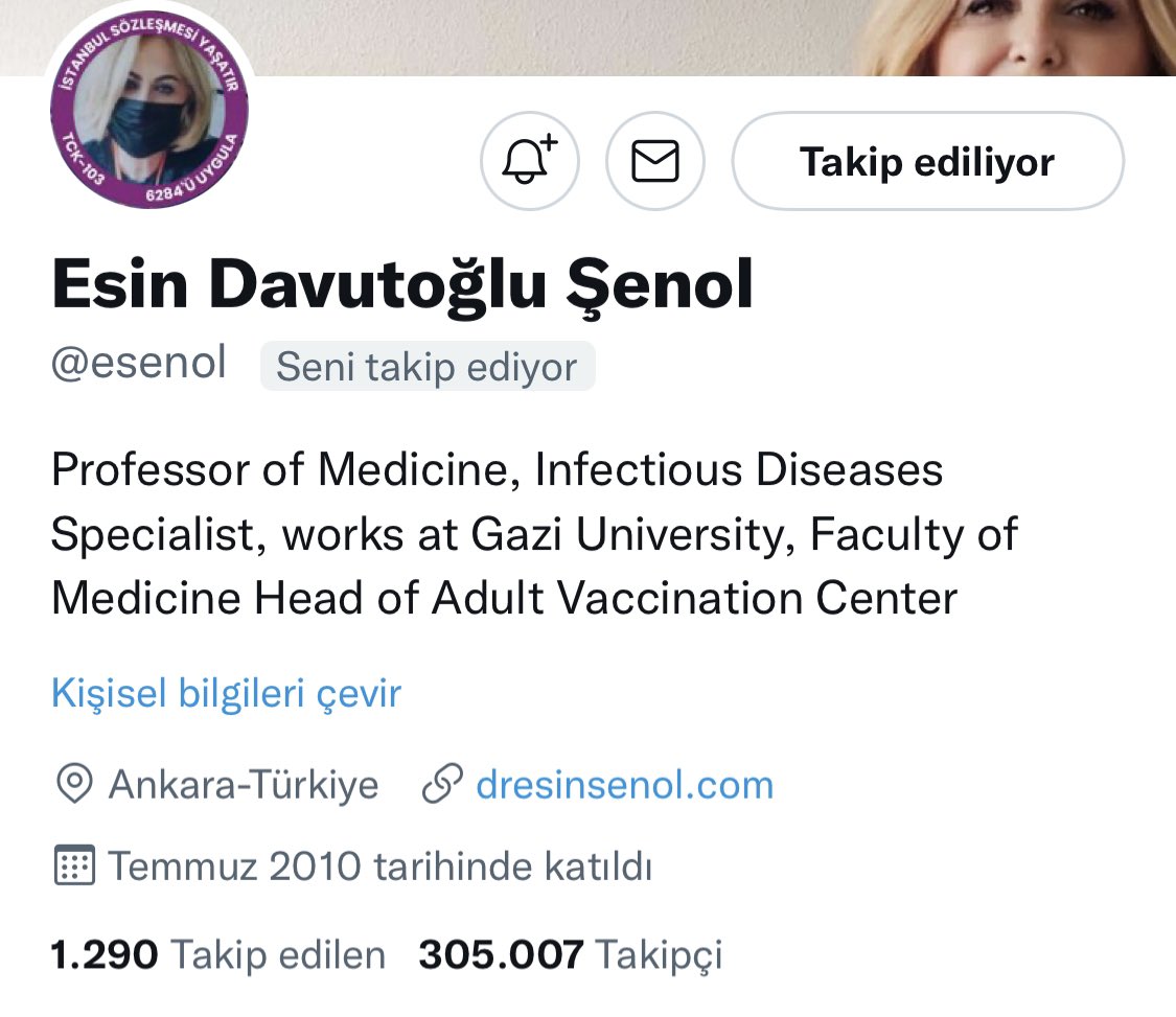 Prof. Dr. Güner Sönmez tweet media