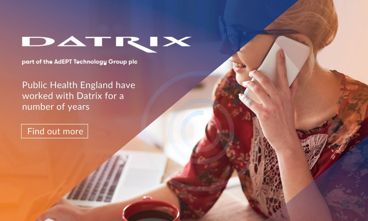 "Public Health England have worked with Datrix for a number of years. They offer a great level of technical support, a very high standard of service delivery and have never let us down." - Chris Roach, ICT Operations Manager, Public Health England"

okt.to/hBKNx4