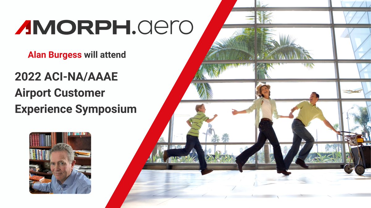 <a href="/AMORPHaero/">AMORPH SYSTEMS</a> will be represented by <a href="/burgess_alan/">Alan Burgess</a> at the 2022 ACI-NA / AAAE Airport Customer Experience Symposium on March 7 - 9, Nashville, TN.Feel free to contact <a href="/burgess_alan/">Alan Burgess</a> for a meeting request to exchange about the latest technical trends in Aviation.  #aviation #ACI #AAAE