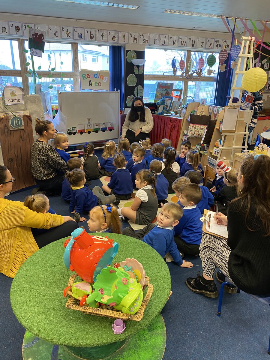 YsgolMaesglas's tweet photo. #WorldBookDay Fantastic fun this morning having favourite stories read by different teachers. Lovely to see the children engaging with the books and enjoying having old familiar faces visit their classes after such a long time apart https://t.co/WzVhTcRPr9