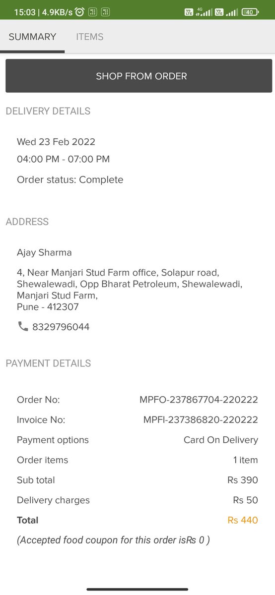 rohit_waddy's tweet photo. @bigbasket_com can you please let me know why did it got cancelled ? I haven't cancelled it and there is no customer care number for it, please help me out with this. https://t.co/BAoEsfbyNG