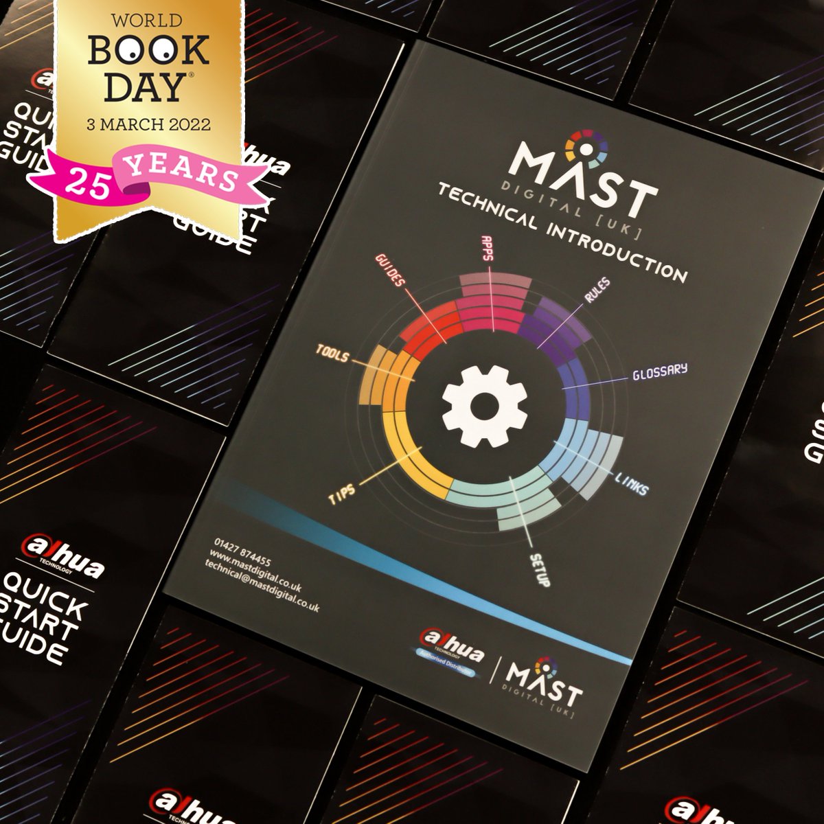 MASTDigitalUK's tweet photo. #WorldBookDay π
Don't forget the #MastDigital Tech Guide is available for our loyal customer base! With FAQs & how-tos, it's a must-have for #Dahua installers.
Don't forget the Quick Start Guide (available with all HDD Pre-Configs) too - an easier read for the end user! π‘ https://t.co/2Ba29XT0Vr