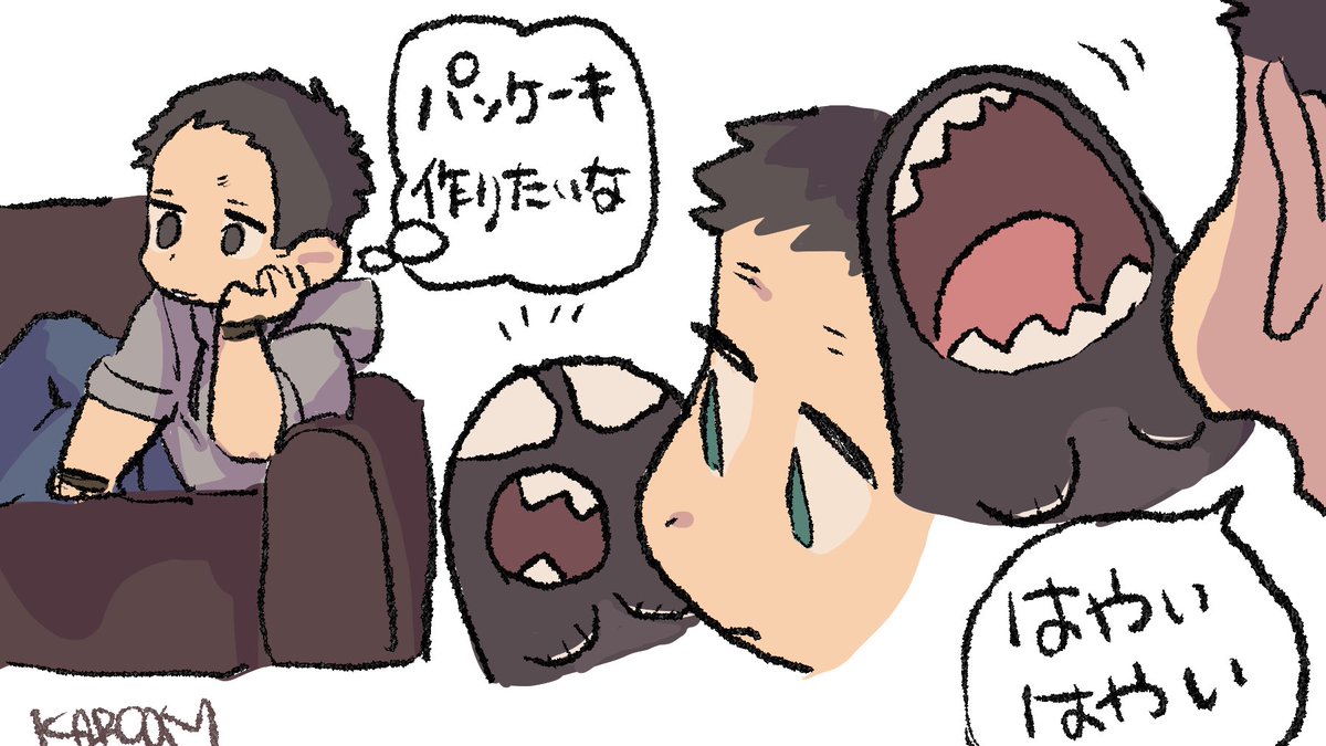 パンケーキという言葉を完全に理解したふわふわヴェノム 