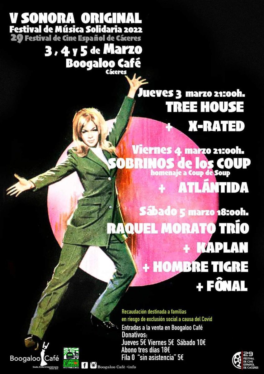 Tree_HouseBand's tweet photo. ¡Os esperamos! 😉 https://t.co/SsOeLmciCV