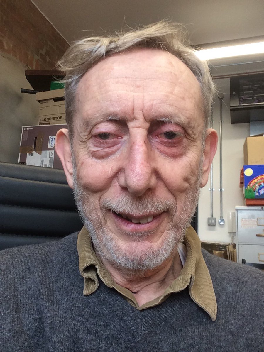 Michael Rosen 💙💙🎓🎓 NICE 爷爷 tweet media