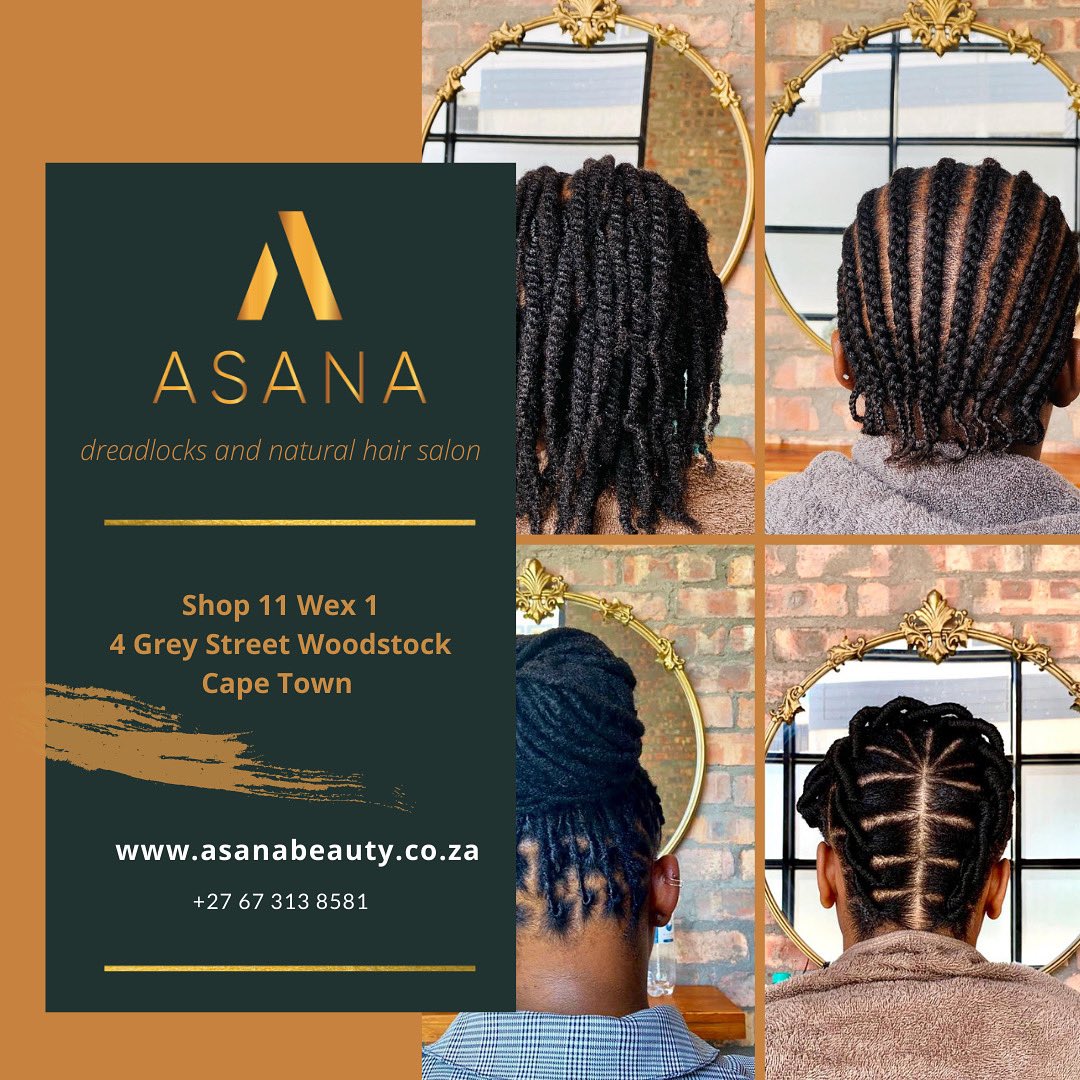 We are a high-end dreadlocks and natural hair salon that is based in Cape Town 🌱 

Please RT and share