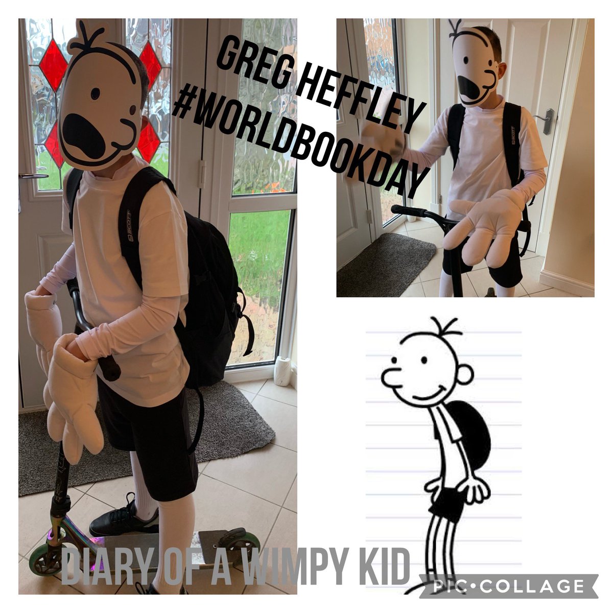 EmmaMilsom1's tweet photo. @stjohnsmiddle Not such a Wimpy Kid! 🤣📚📖📓George aka Greg Heffley https://t.co/PKp1C9g30J