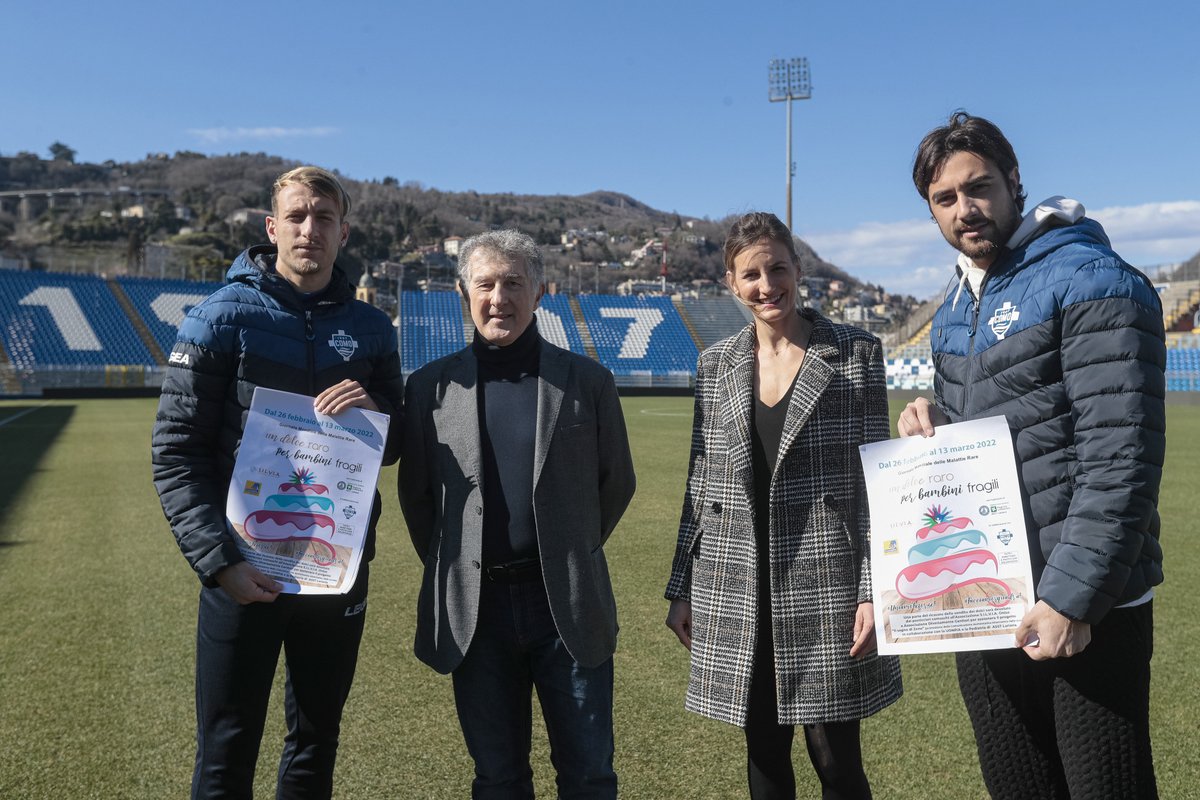 Il <a href="/Como_1907/">Como1907</a> a fianco dell'iniziativa
"𝗨𝗻 𝗗𝗼𝗹𝗰𝗲 𝗥𝗮𝗿𝗼 𝗽𝗲𝗿 𝗯𝗮𝗺𝗯𝗶𝗻𝗶 𝗳𝗿𝗮𝗴𝗶𝗹𝗶" 🧁🍰🥧🎂 bit.ly/3IEfxjl
Grazie ragazzi! 🥰

👉 Dove acquistare il Dolce Raro fino al 13 marzo:
bit.ly/3hG1MEB