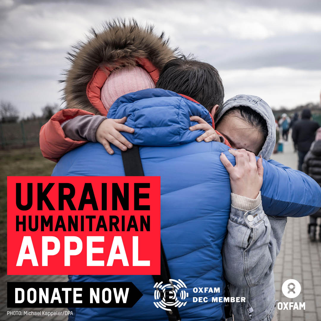 Oxfam tweet media