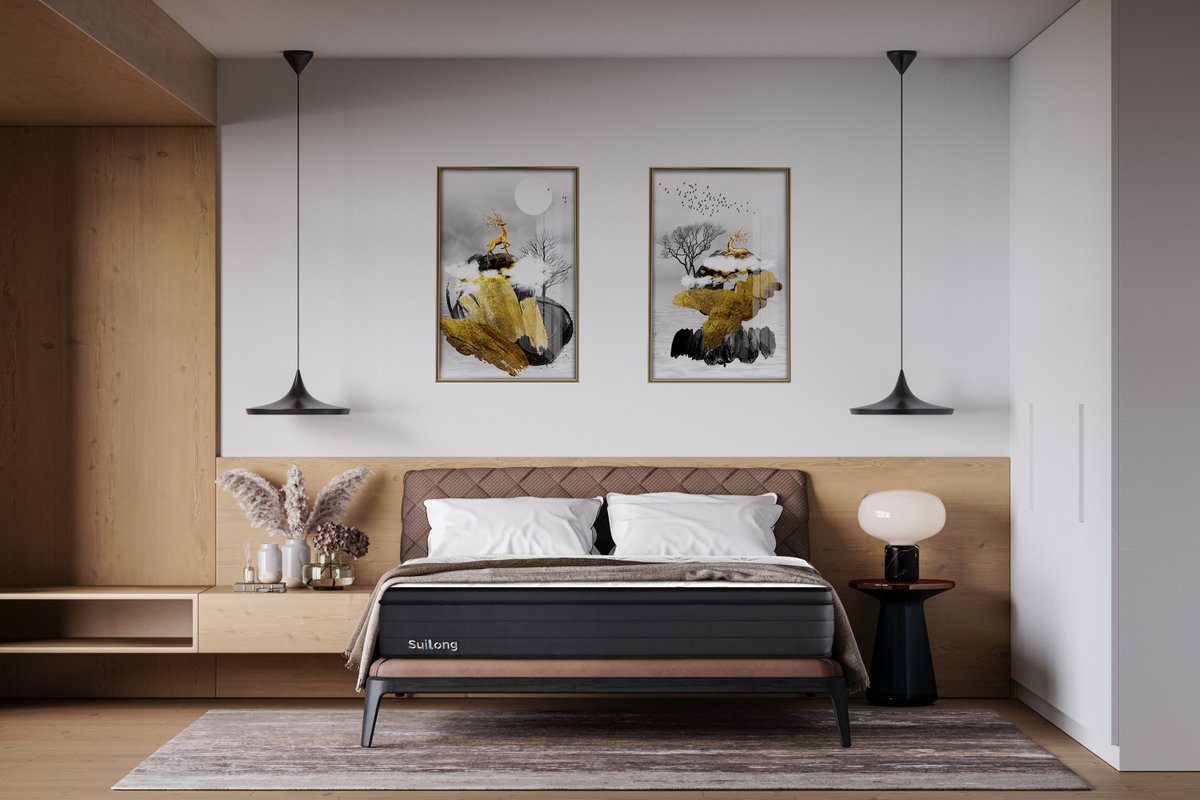 Suilong mattress is here to make your bedroom more relaxing 😊😊
#luxuriousmattress #beautifulbedroom