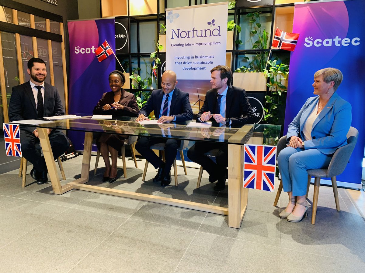 Great to see 🇬🇧<a href="/CDCgroup/">CDC Group México</a> 🇳🇴<a href="/norfund/">Norfund</a> announce R600m investment in H1 Capital, a black-owned and managed company based in 🇿🇦. Will add 2.4GW of renewable capability &amp; increase access to reliable power across the country, supporting SA’s #JustTransition. #TogetherForOurPlanet