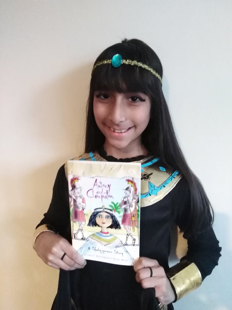 verahconte's tweet photo. World Book Day 2022
The Queen of Egypt Cleopatra 💗 Melissa 4C @YewTreeSandwell https://t.co/lKpOYOYvCk
