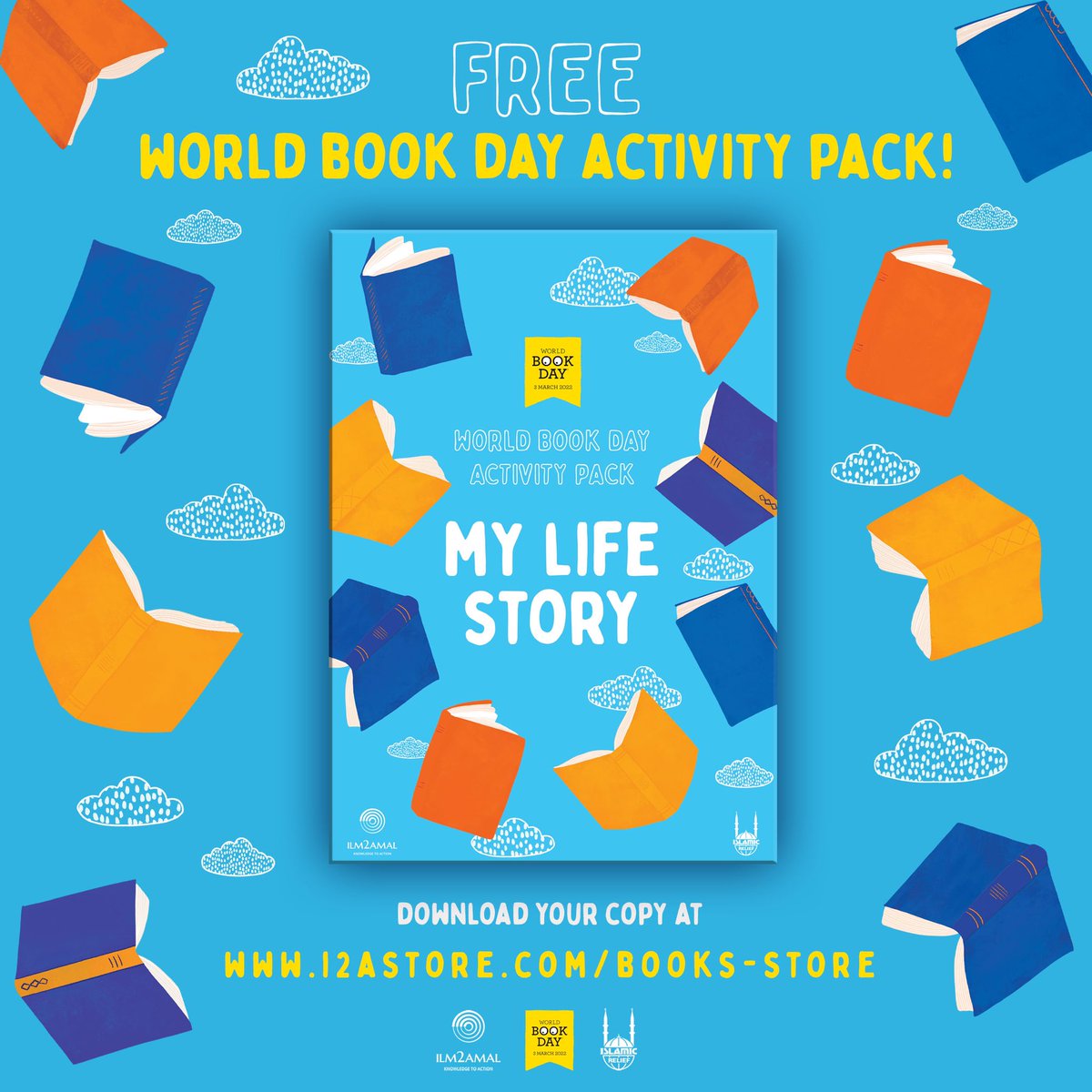 ilm2amal's tweet photo. Happy #WorldBookDay This World Book Day, we are encouraging children to become the authors of their own life stories by planning their ideal future in this journal style activity pack. Free to download: https://t.co/rXqrhlQL6p https://t.co/C13WwdyeuR