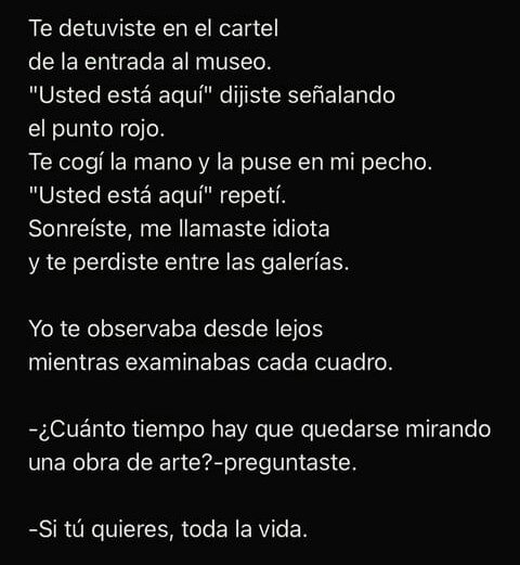 GuaridaMusical's tweet photo. En tiempos de tanta incertidumbre y desazón qué bonito es que te saquen una sonrisa inesperada 😊✨
@ycosasqmecallo #AntonioCarreño
#Prosa #Verso #Literatura #Lectura #Escritor #Poema #Libros #SentirBonito
https://t.co/SnwHb12h3A https://t.co/yCUcRBzPxJ
