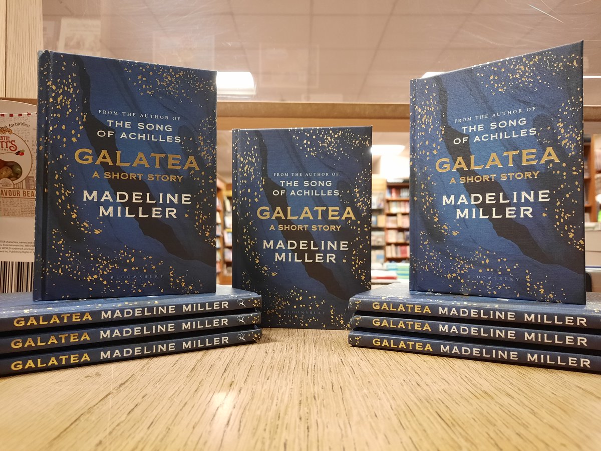 Look what has landed! From the author of 'Circe' and 'The Song of Achilles' we have a short story, 'Galatea' by #MadelineMiller a truly thought provoking read. #Galatea