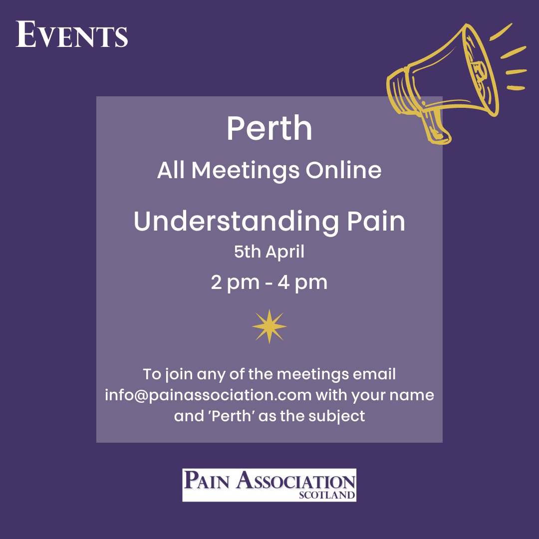 PainAssocScot's tweet photo. 👉 🔗 For More Info: https://t.co/gungYIvRYw

@SoniaCottom 
@NHSTayside 

#Perth #UnderstandingPain #PainManagement https://t.co/B9hRvBM0XF