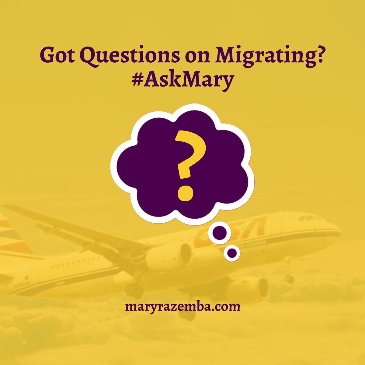 MaryRazemba's tweet photo. Do you have questions on migrating to Europe or anywhere else but don't know where to get the information? I have a playlist of #AskMary videos where I respond to the questions from people in my coaching class. You can watch them on https://t.co/8y3ynJk1un& don't forget to sub. https://t.co/NKribM7ExO