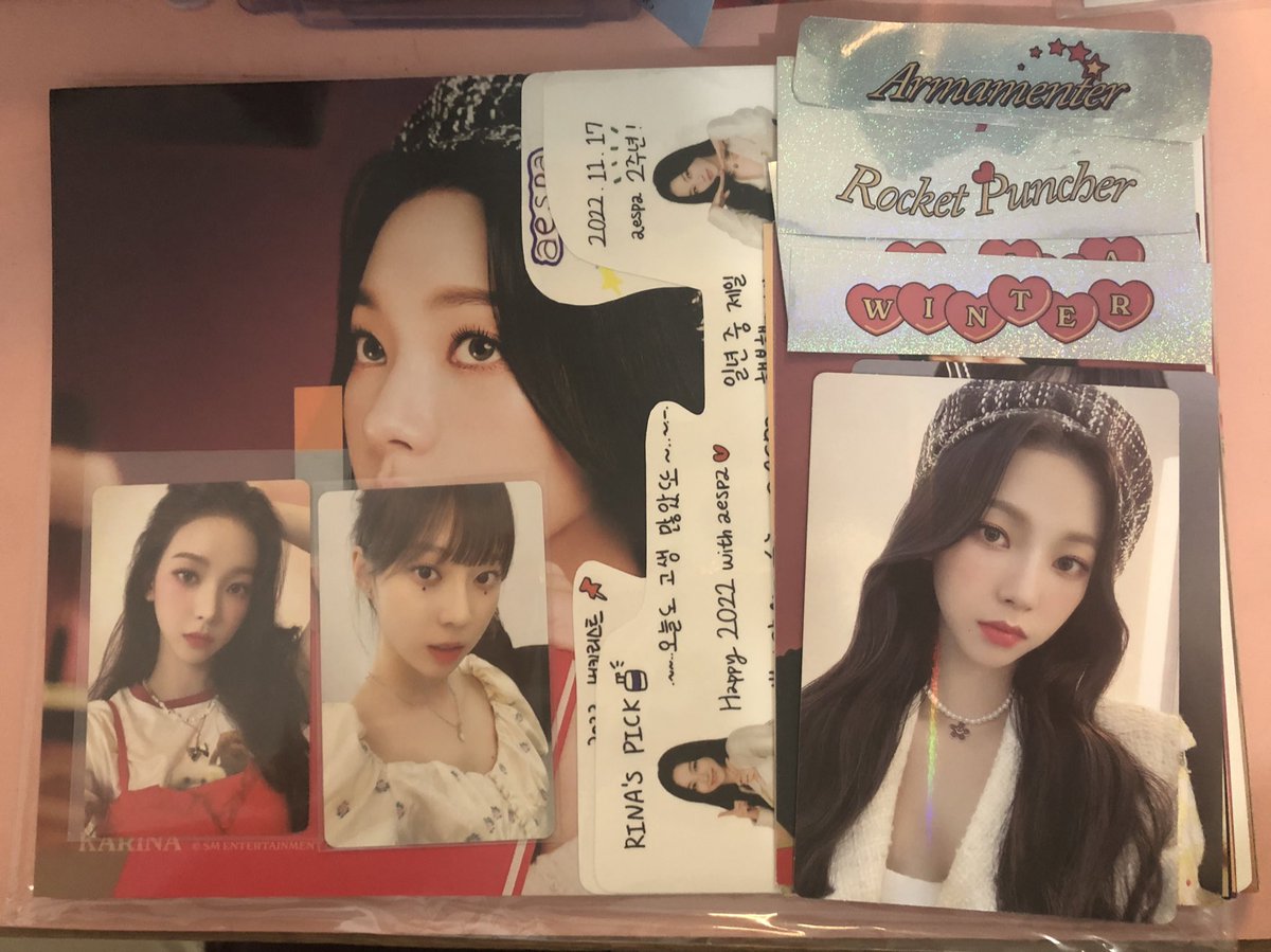 gowonscartt's tweet photo. winrina came home today!! thank u sm po ^^ @myaezhuo #fromaejn https://t.co/VcjaLcKDWD
