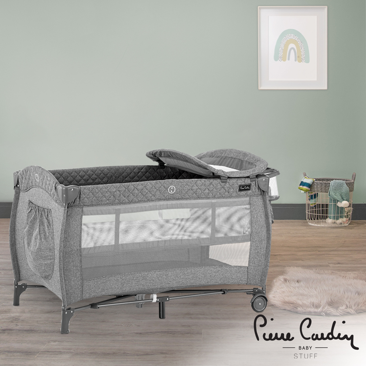 Pierre Cardin Gaia Park Yatak, farklı renkleri ve birbirinden kullanışlı özellikleri ile hayatınızı kolaylaştırır.

#PierreCardinBebek #Bebek #ParkYatak #Yatak