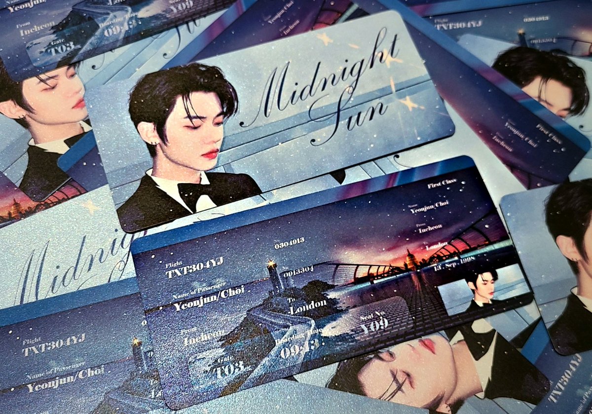 TXTstore5's tweet photo. 2022 TXT MOA×Together 팬라이브 
연준 여행티켓 &amp; 포토카드 세트 나눔 🎫

💙 RT ) 3분 프리패스 🎟
💙 3/5~6일 50set씩 양일 나눔 
💙 시간과 장소는 당일날 타래로 공지 https://t.co/zg70QnOUcD