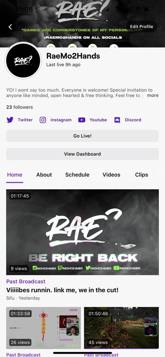 raemomentum's tweet photo. Need help hitting that 50 followers mark guys. We nearly halfway there. Any push would be massively appreciated and I hope you can jump in next time I go live ! 🙏🏾🖤💚

👾 - https://t.co/ARq7begerP https://t.co/v6jPqsoNWb