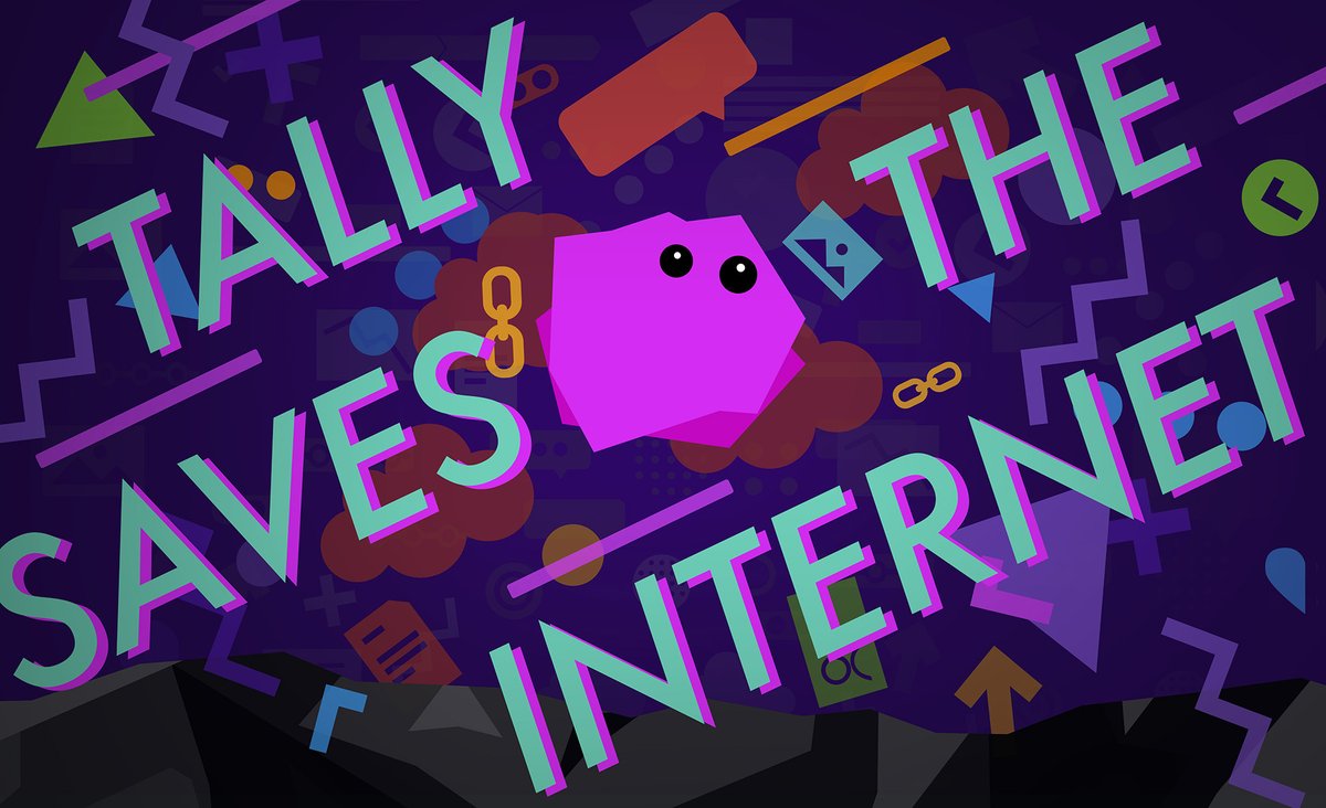 jdietrick's tweet photo. @PSU_SoVA Joelle Dietrick and Owen Mundy will exhibit Tally Saves the Internet at ISEA 2022 in Barcelona in June, at East Tennessee State University's February–April, and at Cosmic Rays Digital at Peel Gallery, NC, March–April https://t.co/LdmwilSqTF https://t.co/Rw2t1NqrpK