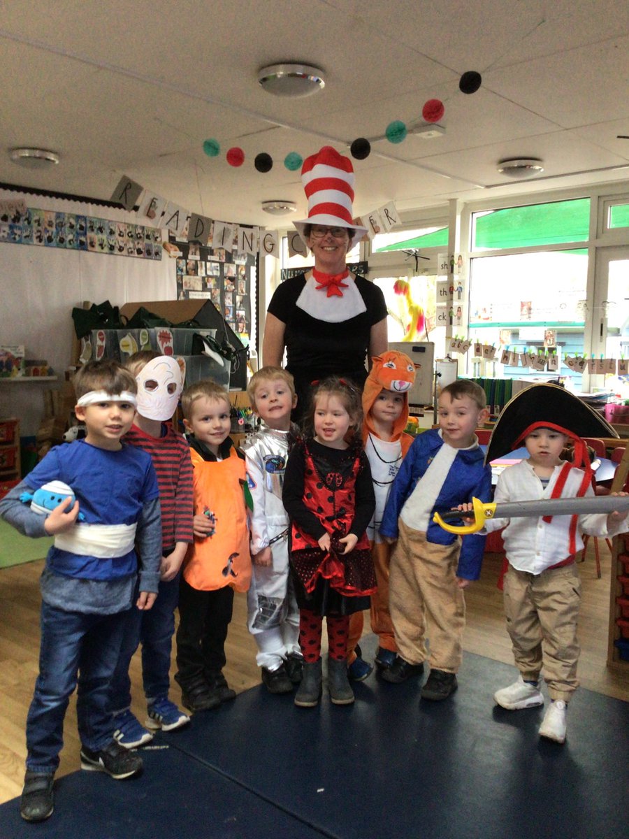 SchoolTollerton's tweet photo. Starting off our wonderful #WorldBookDay at school today. We have so many wonderful, creative costumes! https://t.co/DKPDtAX5F4